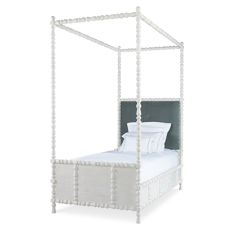 St Tropez Canopy Bed Twin Mr Brown, White Twin Canopy Bed Frame
