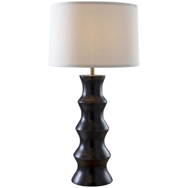 Santos Table Lamp Dark Walnut