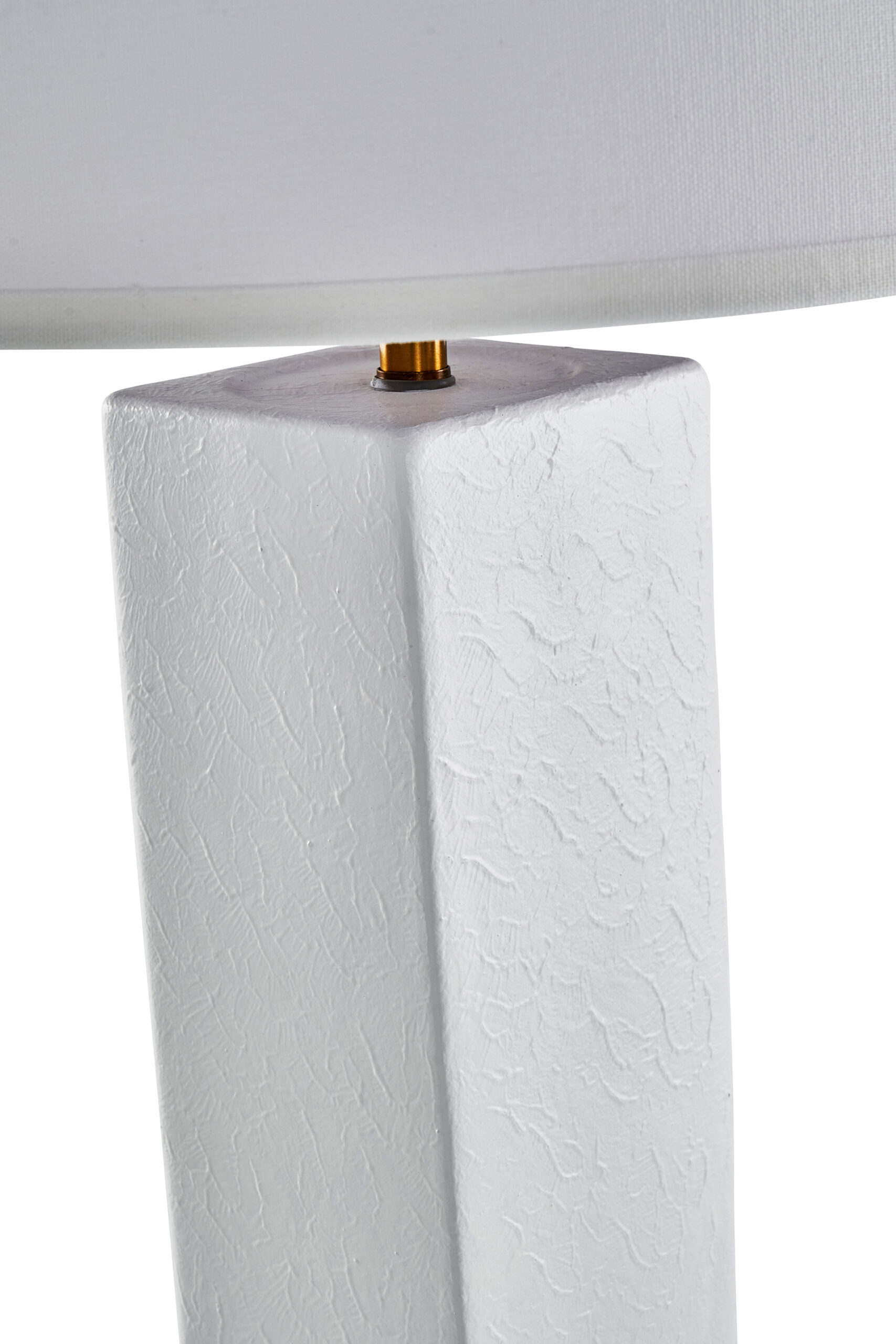 CONGO TBL LAMP TEXTURED WHITE_DET