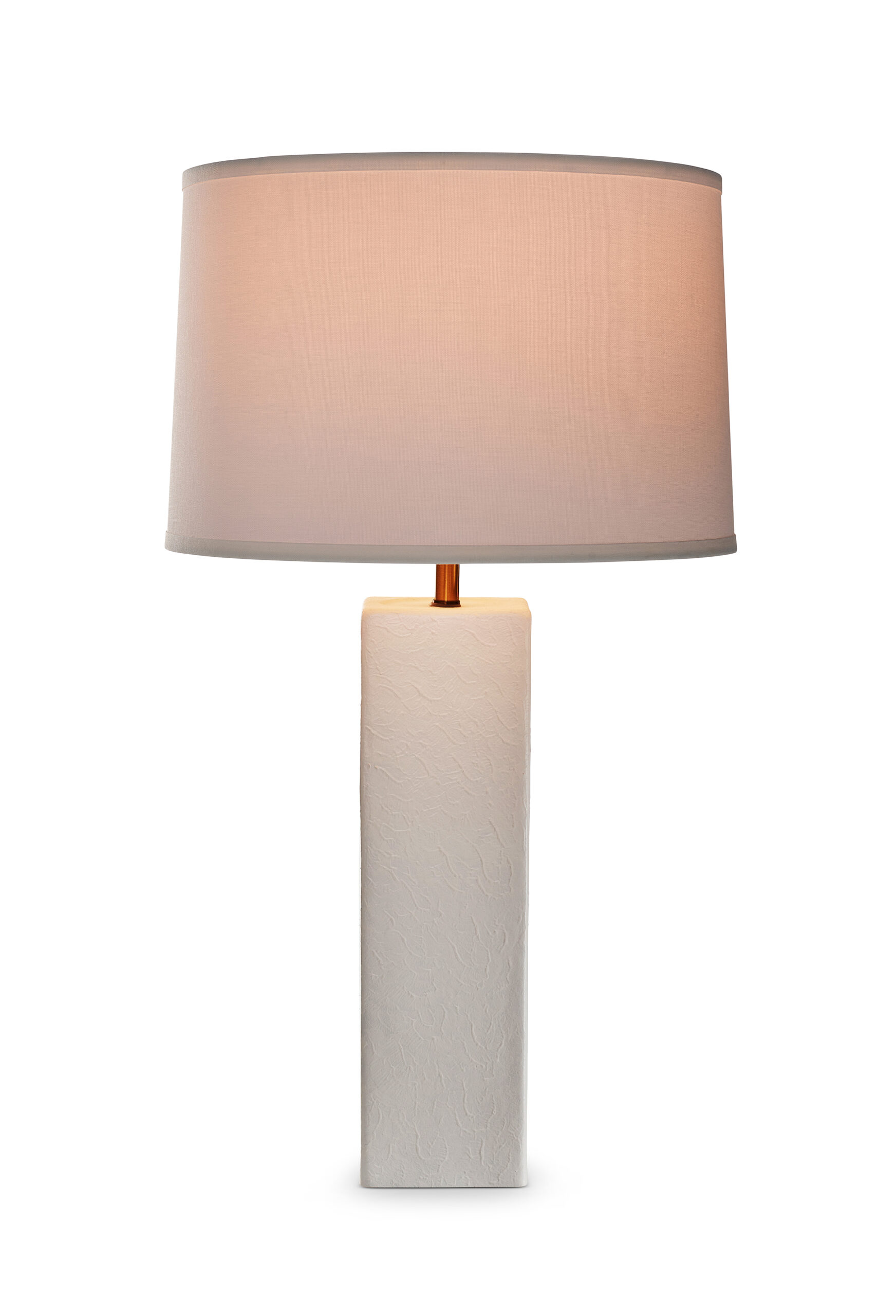 CONGO TBL LAMP TEXTURED WHITE_LIT